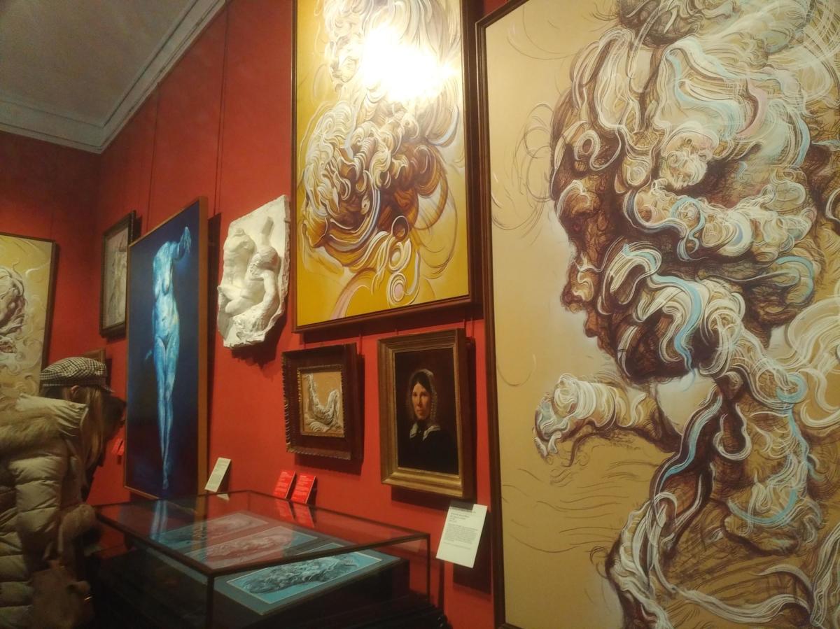 2019-11-29 Museo Delacroix e opere di Glen Brown
