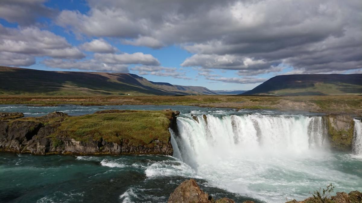 Una delle tre cascate più grandi d'Europa